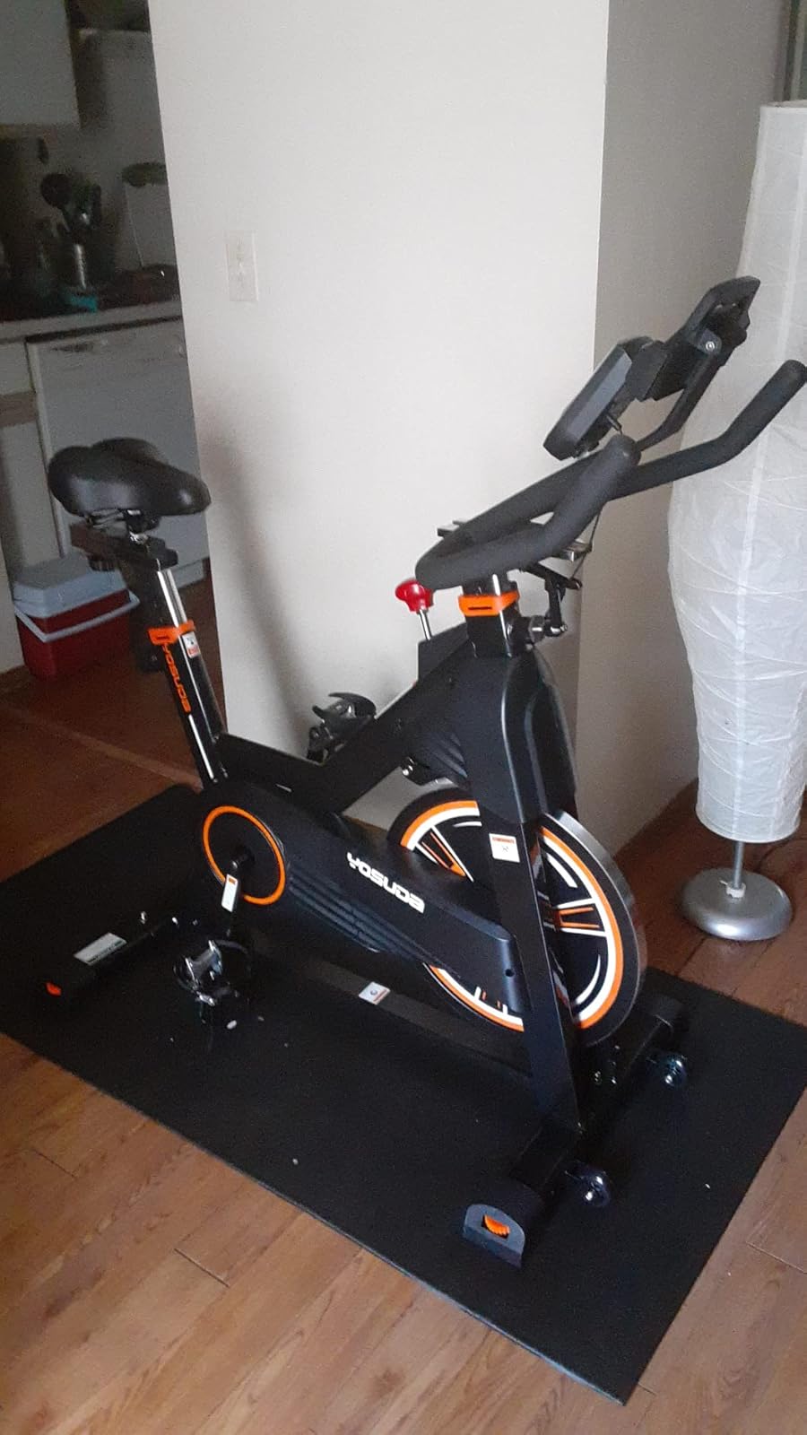 Bicicleta spinning  YOSUDA PRO con Resistencia magnética Volante 20 KG Ultra Silenciosa