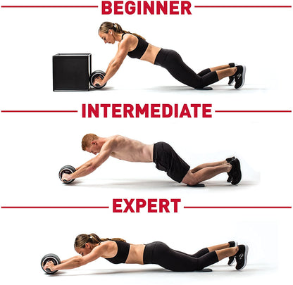 Rueda  para entrenamiento abdominal + tapete