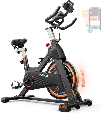 Bicicleta spinning  YOSUDA PRO con Resistencia magnética Volante 20 KG Ultra Silenciosa